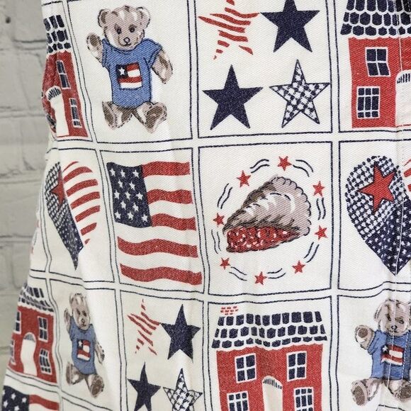 Vintage Quizz sleeveless patriotic shirt - Picture 3 of 6